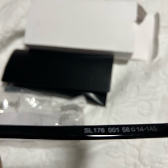 Saint Laurent Black Sunglasses - Picture 7 of 9